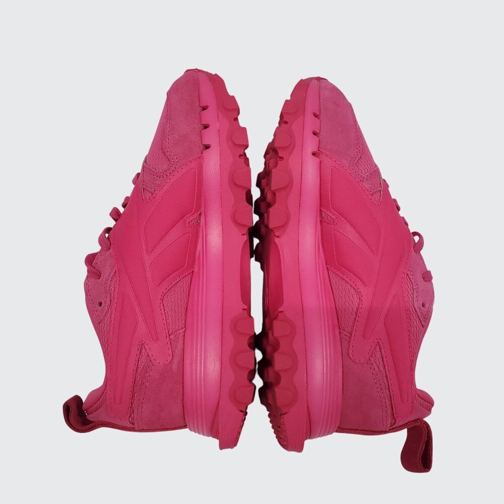 Big Girls Cardi B Classic Leather V2 Casual Sneakers Women's Size 7 - Picture 4 of 10